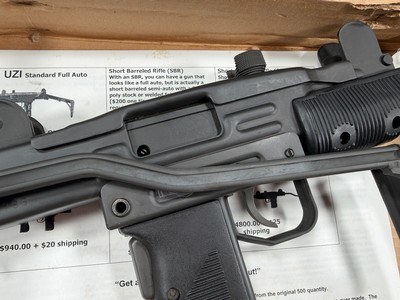TRANSFERABLE Like New Group Vector Mini Uzi with box EFILE READY - Image 4 of 14