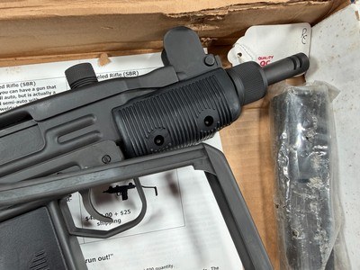 TRANSFERABLE Like New Group Vector Mini Uzi with box EFILE READY - Image 6 of 14