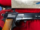 FN Browning Belgium T Series Hi-Power TANGENT with pouch and manual C&R - Image 3 of 10