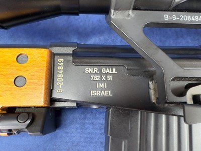 Excellent Galatz Pre-ban Galil sniper rifle with Nimrod scope - Image 11 of 16