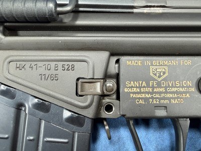 EXCELLENT Pre-Ban HK41 Santa Fe Golden State Arms HK - Image 5 of 18