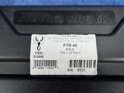 PTR44 made by SSD in 8mm Kurz with repro scope and mount plus original case - Image 20 of 20