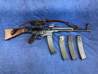 PTR44 made by SSD in 8mm Kurz with repro scope and mount plus original case - Image 10 of 20
