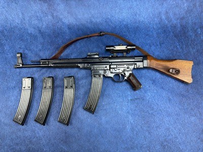 PTR44 made by SSD in 8mm Kurz with repro scope and mount plus original case - Image 1 of 20
