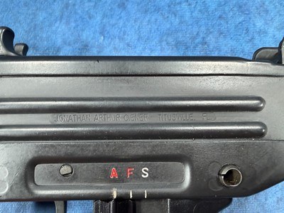 TRANSFERABLE Micro Uzi Pistol Closed Bolt EFILE READY - Image 12 of 18