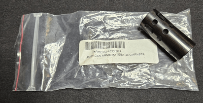 Extremely Rare Factory Mateba 6 Unica 8" Blued .44 Mag Threaded Barrel + Upper Assembly + OEM Compensator - Like New Hunter Upgrade - Image 13 of 15