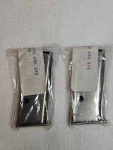 Autauga Arms FACTORY 6-round stainless steel magazines for the MKII .32 ACP pistol - 1 of 3