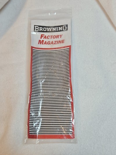 New Old Stock (NOS) Browning Factory BDM 9mm 15-Round Magazine - L.E. Marked, ORIGINAL Package - Image 2 of 10