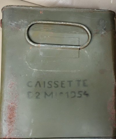 7.62mm K Mle 1950 800rd Can French Military .30 Carbine Ammo - Image 2 of 3