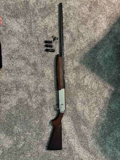 Browning Silver Matte Hunter 12ga Semi-Auto Shotgun - Image 10 of 12