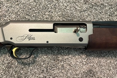 Browning Silver Matte Hunter 12ga Semi-Auto Shotgun - Image 7 of 12