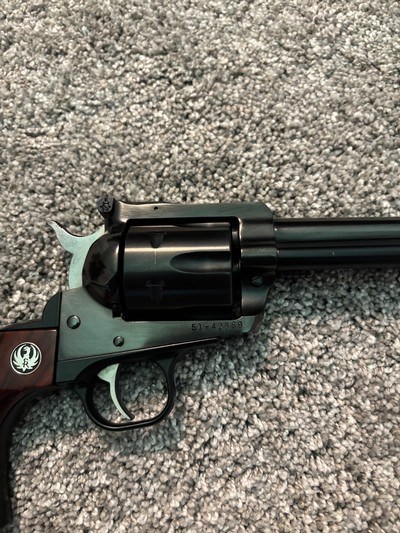 Ruger Blackhawk .30 Carbine Single Action Revolver - Image 5 of 12