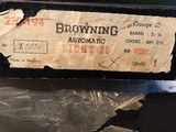 Browning Belgium 1966 A5 Light 20 NIB - 1 of 12