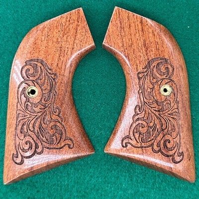 Ruger XR3 New Vaquero Mesquite Grips with Scrollwork - Image 1 of 1