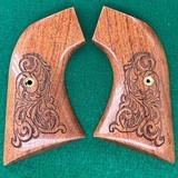 Ruger XR3 New Vaquero Mesquite Grips with Scrollwork - Image 1 of 1