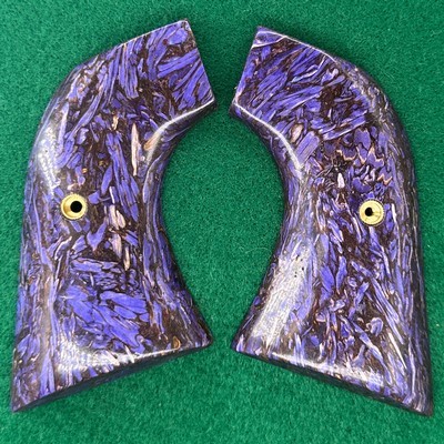 Ruger XR3 New Vaquero Purple Hemp Wood Grips