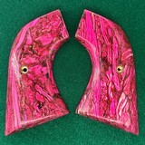 Ruger XR3 New Vaquero Pink Hemp Wood Grips - Image 1 of 1