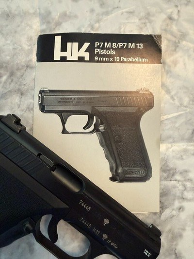 Heckler & Koch GM P7 / M13 9mm x 19 - Image 2 of 6