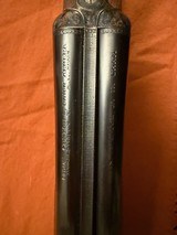 12 ga. Union Armera Model 215 "Orvis Custom", side by side shotgun, 25" barrels, Engraved, Spain - Image 5 of 6