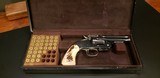 EARLY Uberti Schofield 3.5" 'Hideout' with stag grips and presentation box - 1 of 15
