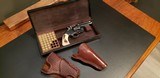 EARLY Uberti Schofield 3.5" 'Hideout' with stag grips and presentation box - 2 of 15