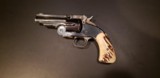 EARLY Uberti Schofield 3.5" 'Hideout' with stag grips and presentation box - 4 of 15