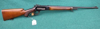 Winchester 71 348 Win 1936 with bolt peep - Image 2 of 16