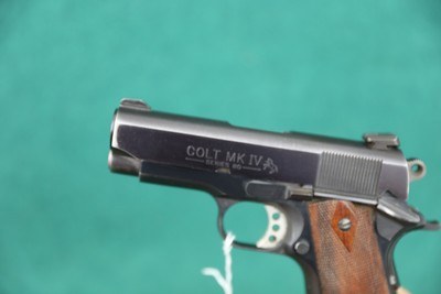 Colt Series 80 MK IV Officers model 45 ACP - Image 3 of 10