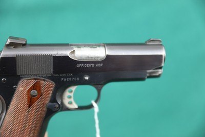 Colt Series 80 MK IV Officers model 45 ACP - Image 5 of 10