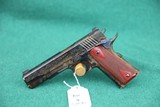 Standard Arms Manufacturing 1911A1 45 ACP case colored engraved ANIB - Image 2 of 10