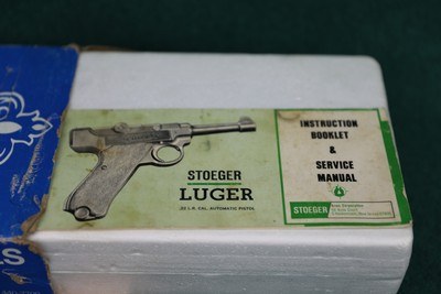 Stoeger Luger 22 in box all steel high condition Minty - Image 12 of 12
