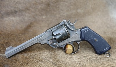 Webley MK VI 455 revolver unaltered Mark 6 - Image 2 of 13