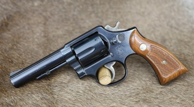 Smith and Wesson S&W 547 9mm revolver high condition - Image 2 of 9