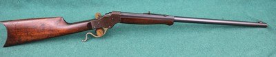 J Stevens 44 1/2 25-21 Stevens single shot rifle - Image 2 of 14