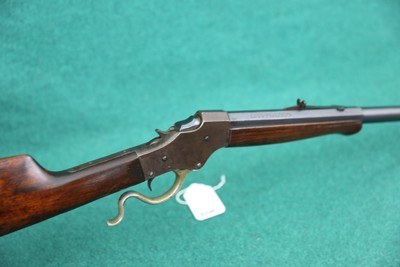 J Stevens 44 1/2 25-21 Stevens single shot rifle - Image 1 of 14