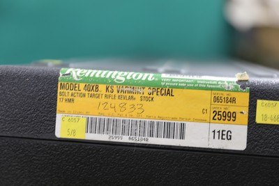Remington 40XB 40 X B KS Varmint Special Custom Shop 17 HMR unfired ANIB Minty - Image 15 of 15