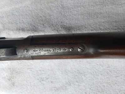 Winchester model 1873 caliber 44 rare 30 inch special order octagon barrel - Image 9 of 15