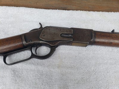 Winchester model 1873 caliber 44 rare 30 inch special order octagon barrel - Image 3 of 15