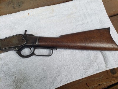 Winchester model 1873 caliber 44 rare 30 inch special order octagon barrel - Image 8 of 15