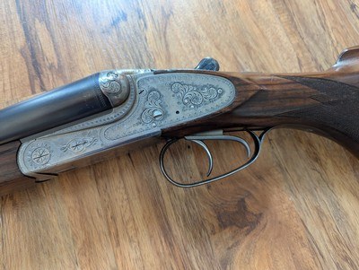 Merkel 12ga. SxS Sidelock - Image 6 of 10