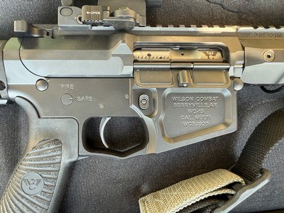 Wilson combat 8” SBR tactical w Wilson combat suppressor - Image 2 of 10