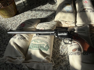 1982 Ruger Super Blackhawk .44 Magnum Stainless 10.5” Barrel – Excellent – Leather Holster - Image 3 of 14