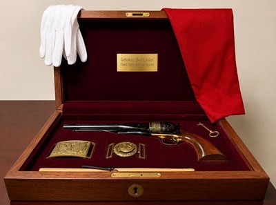 Gettysburg 1863 commemorative 1860 .44 caliber revolver, America remembers / United States Society of Arms and Armour