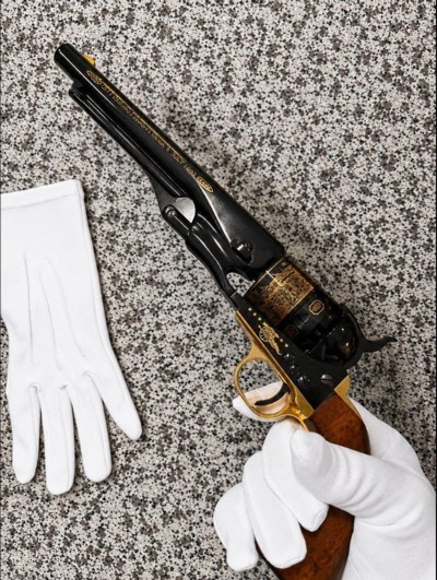 Gettysburg 1863 commemorative 1860 .44 caliber revolver, America remembers / United States Society of Arms and Armour - Image 4 of 8