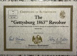 Gettysburg 1863 commemorative 1860 .44 caliber revolver, America remembers / United States Society of Arms and Armour - Image 3 of 8