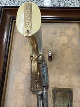 John Wayne Western Commemorative .45 Single Action Replica - Franklin Mint Shadowbox Dixplay - Image 4 of 6