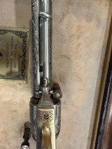 John Wayne Western Commemorative .45 Single Action Replica - Franklin Mint Shadowbox Dixplay - Image 5 of 6