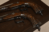 A Fine Cased Pair of 19th Century French Percussion Duelling / Target Pistols – Serial No. 18477 - Image 7 of 12