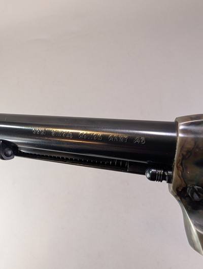 Colt SAA 2nd Gen.45 Revolver 4.75" - Image 7 of 12