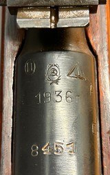M91/30 Mosin Nagant MFG 1936 7.62X54R *SN MATCHING BAYONETT* - Image 20 of 20